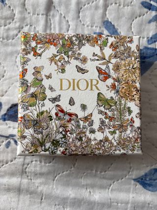 Pulsera Dior dorada y blanca