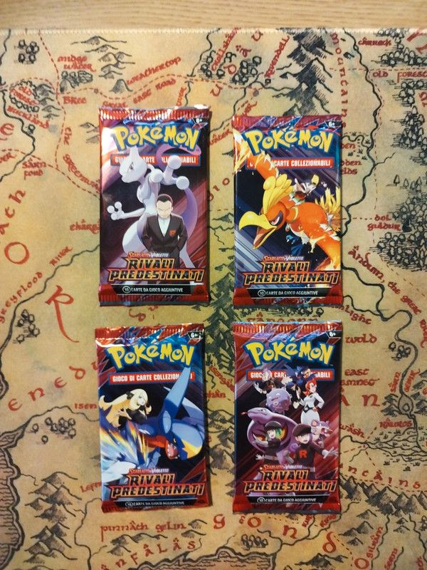 Artset bustine sealed Rivali Predestinati Pokémon