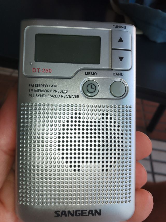 Rádio Sangean DT-250 | Mini Portátil