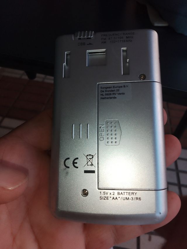 Rádio Sangean DT-250 | Mini Portátil