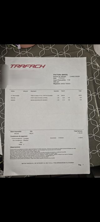 Vendo bici trek caliver x8 talla l rueda 29