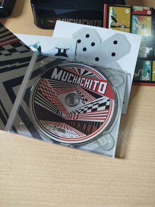 Caja CD + maqueta+ juego + comic
Muchachito bombo
