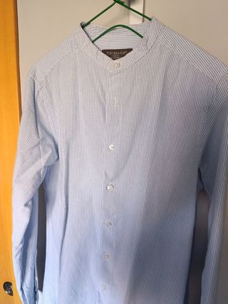 Camisa Primark azul rayas S