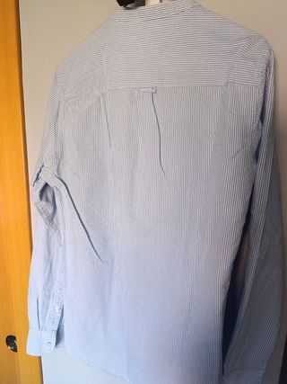 Camisa Primark azul rayas S
