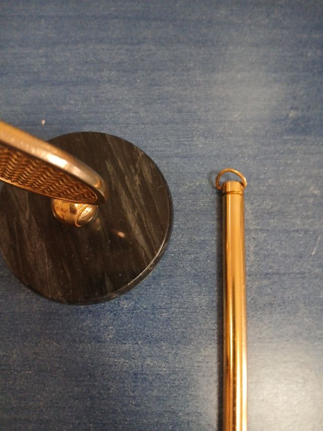 Set da barba vintage oro/argento