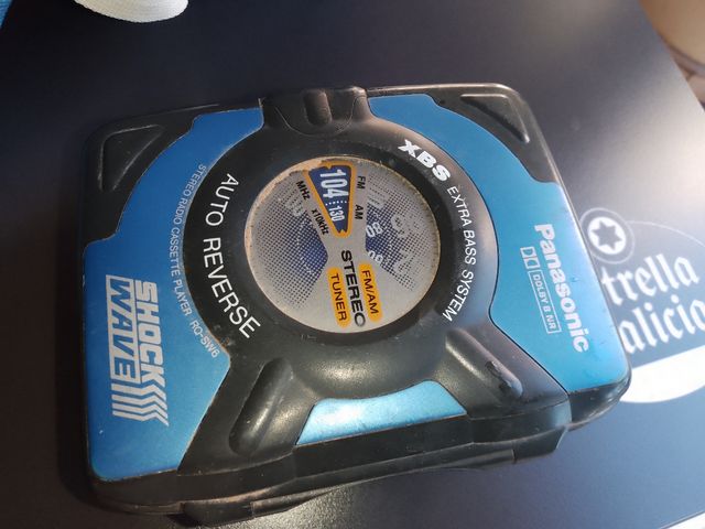 Radio Cassette Panasonic RQ SW6 Shockwave NO FUNCT