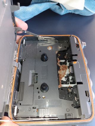 Radio Cassette Panasonic RQ SW6 Shockwave NO FUNCT