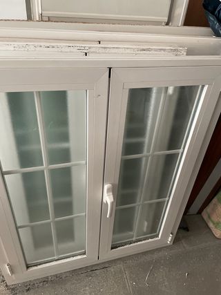Ventanas aluminio blanco 100cm