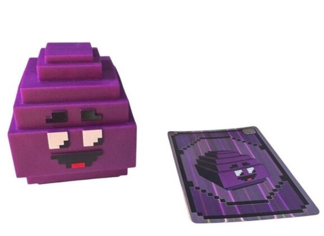Grimace McDonald's Minecraft - Juguete + código