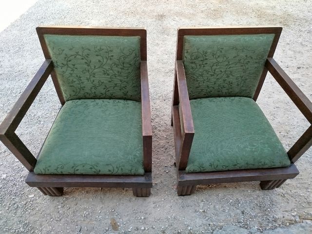 Sillones antiguos de madera (2)