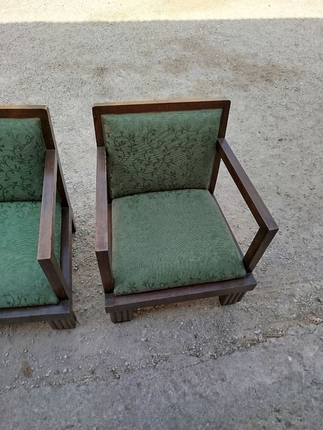 Sillones antiguos de madera (2)