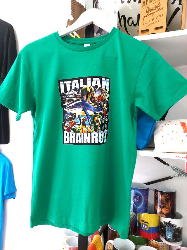 Camisetas Italian Brainrot Personalizadas