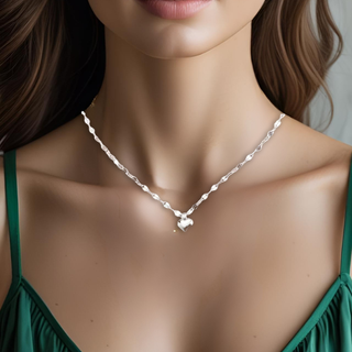 Collar de plata 925 Corazón Serena