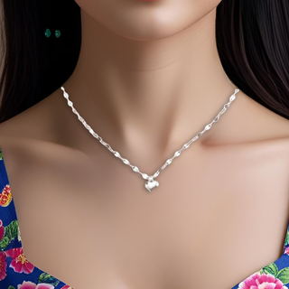 Collar de plata 925 Corazón Serena
