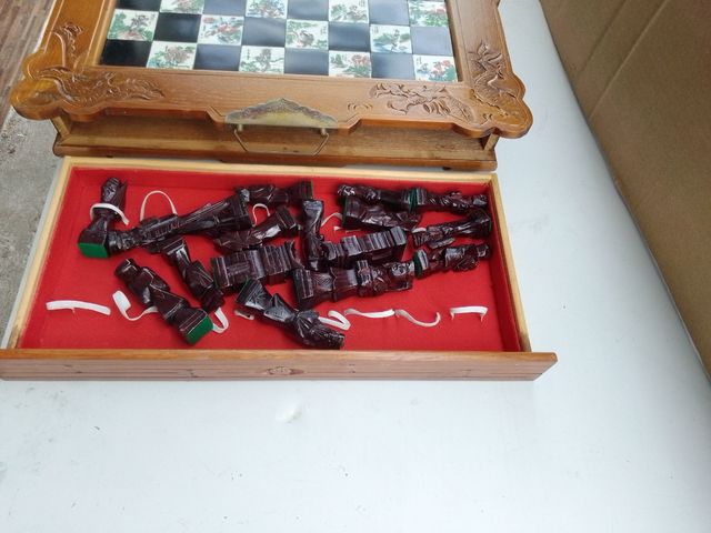 Scacchiera vintage anni '70 Base di gioco cm 48x48