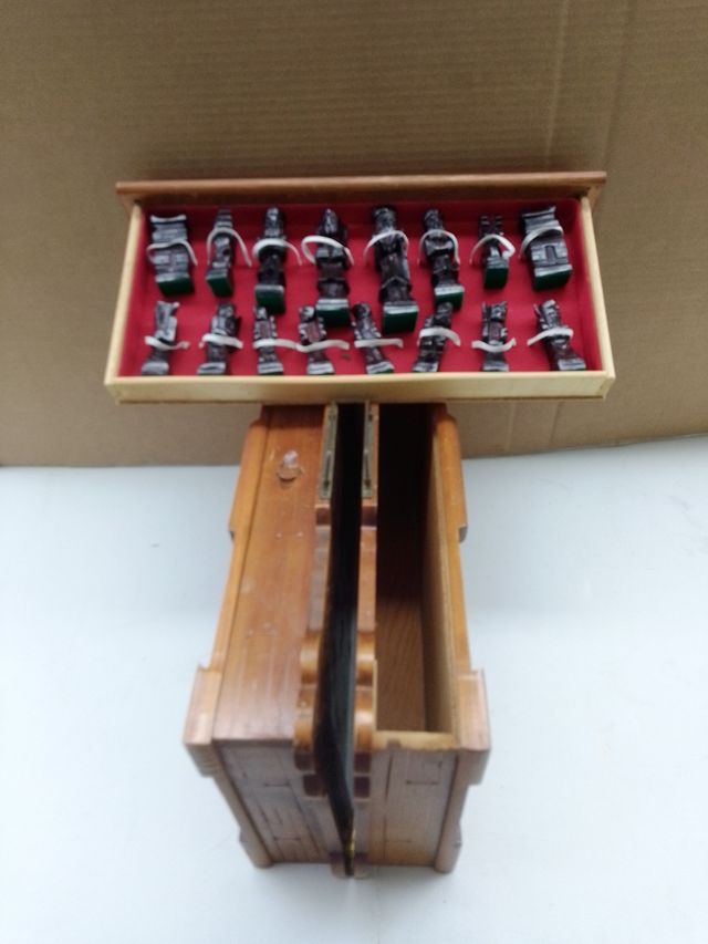 Scacchiera vintage anni '70 Base di gioco cm 48x48