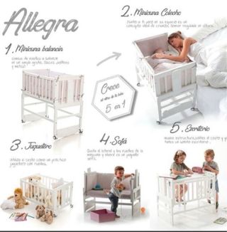 Minicuna Colecho Allegra - Bebé