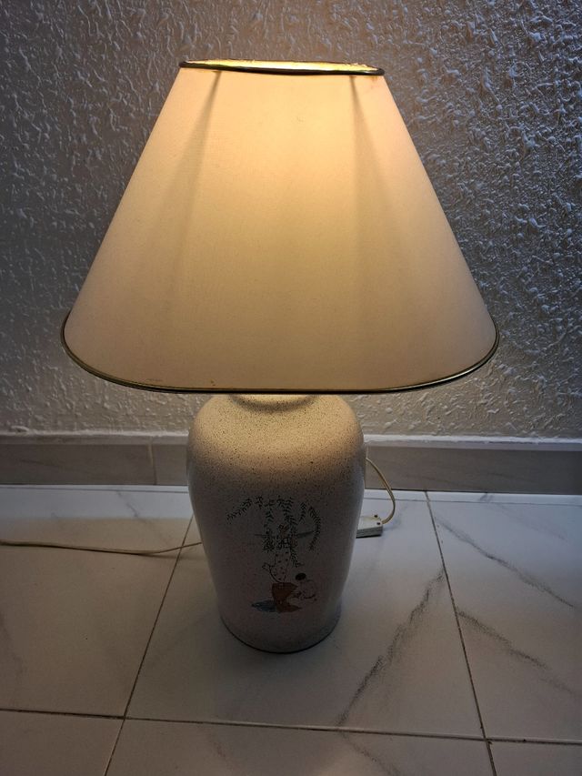 Lámpara mesa cerámica 50cm