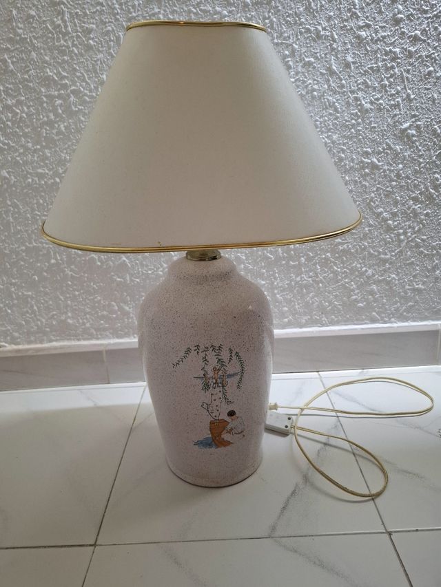 Lámpara mesa cerámica 50cm