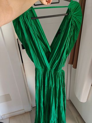 Vestido Tintorretto verde talla S