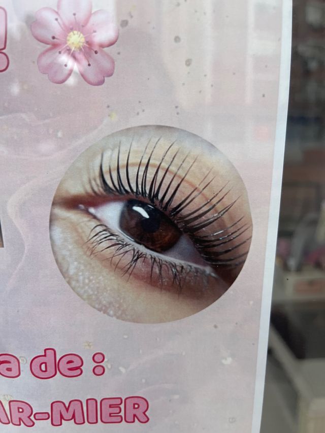 busco modelo para lifting de pestañas