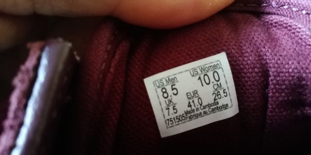 Vans Old Skool Burdeos Talla 41