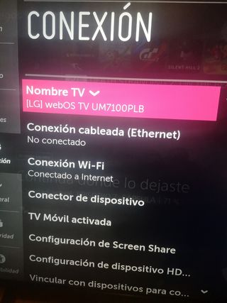TV LG UM7100PLB - 4K