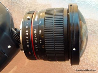 Zenit 212k + Objetivo Ojo de Pez