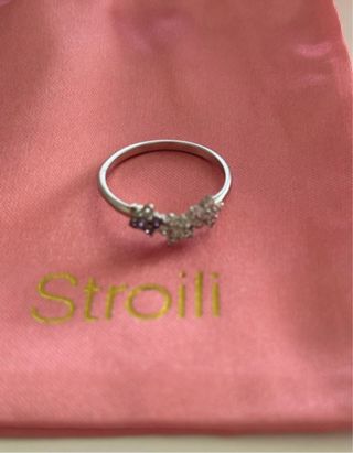 Anello Stroili fiori zircone