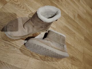 Botas invierno beige | Piel sintética MANGO n°36