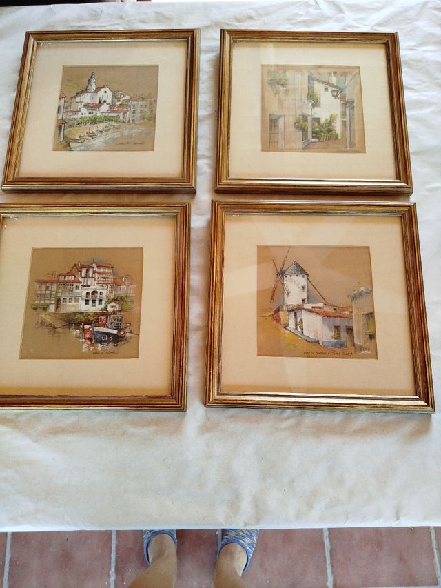 CUADROS colección sitios bonitos de España