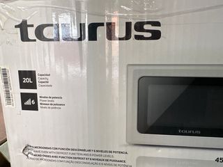 Microondas Taurus 20L - 700W - 6 niveles