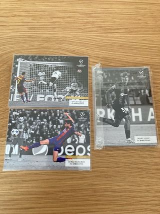 Cromos FC Barcelona - Champions League