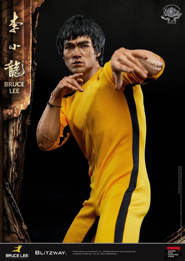 Bruce Lee Blitzway 1:4 50 Aniversario NUEVO !!!