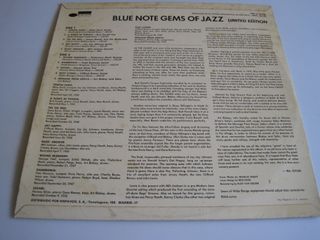 VINILO LP - BLUE NOTE GEMS OF JAZZ - AÑO 1967