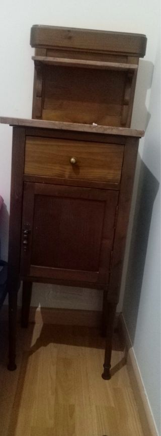 Mesillas vintage madera maciza