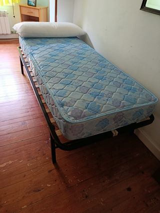 Colchón y somier - Cama individual de 90