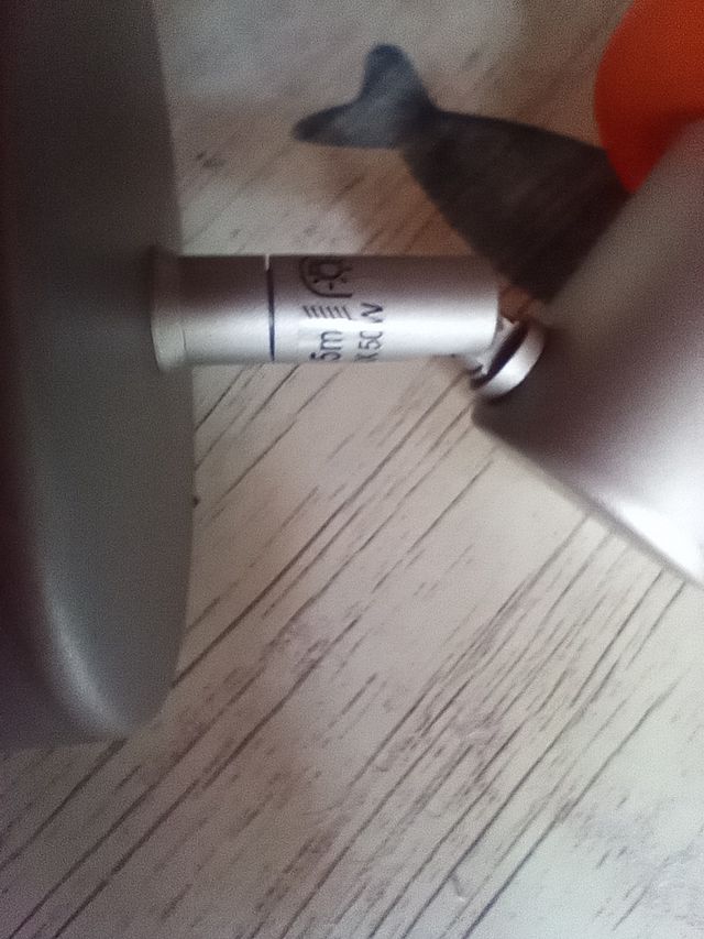 Faretto Parete Arancione & Argento - Nuovo