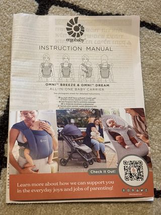 Ergobaby Omni Breeze Gris - Portabebés