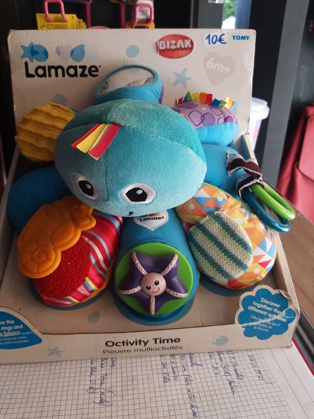 Peluche Lamaze Baby Octopus 6m+