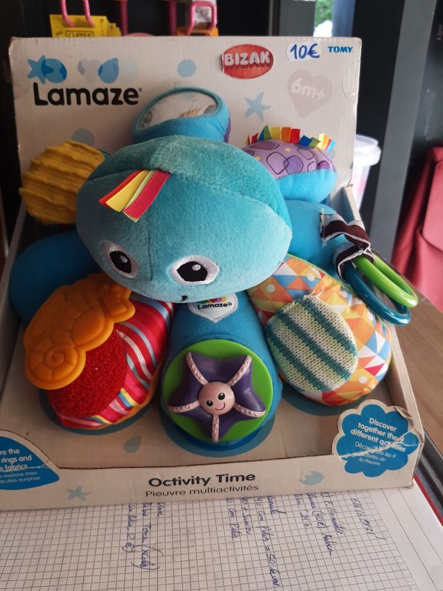Peluche Lamaze Baby Octopus 6m+