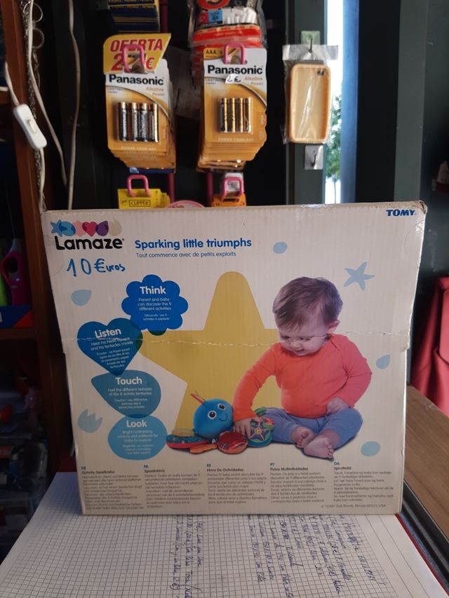 Peluche Lamaze Baby Octopus 6m+