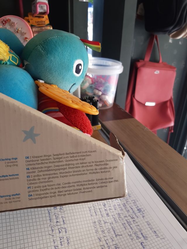 Peluche Lamaze Baby Octopus 6m+