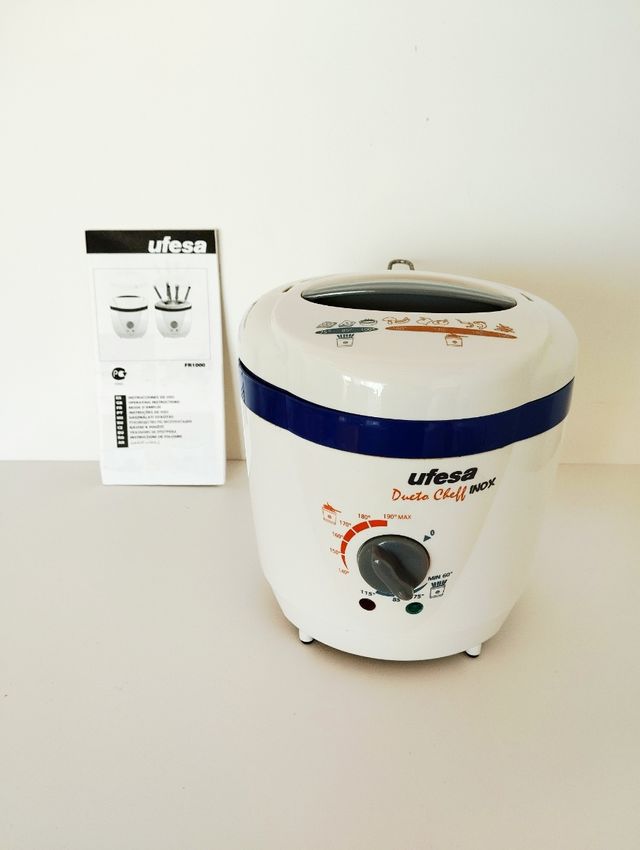 Freidora y Fondue UFESA Dueto Cheff Inox FR1100