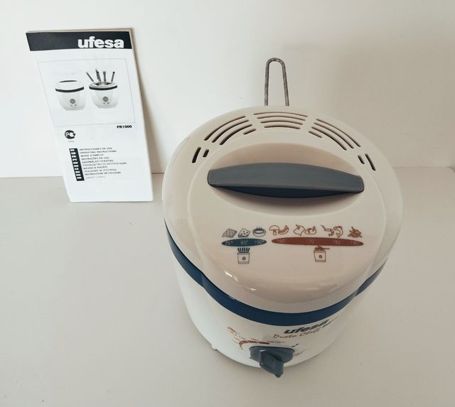 Freidora y Fondue UFESA Dueto Cheff Inox FR1100