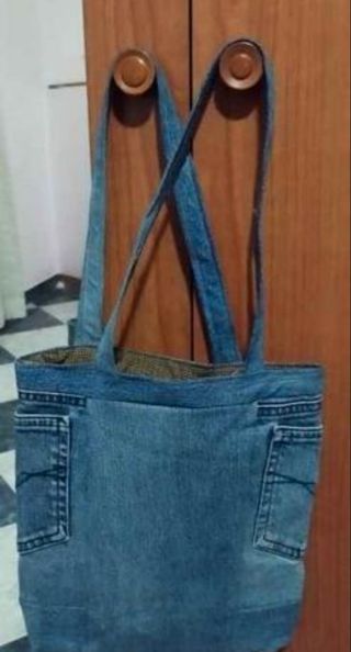Bolso vaquero hecho a mano
