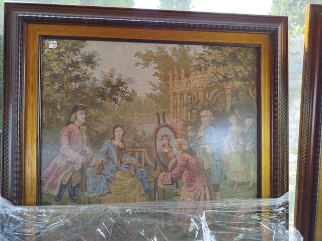 2 Cuadros tapices paisajes