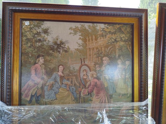 2 Cuadros tapices paisajes