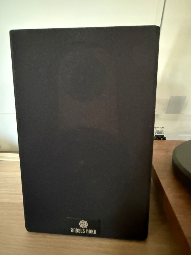 Tocadiscos Angels Horn marrón Bluetooth