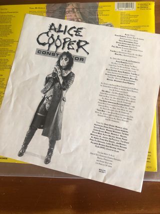 Alice Cooper - Constrictor - LP
